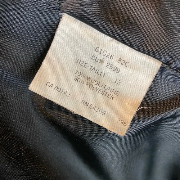 Vintage Herringbone Blazer - Picture 6 of 7